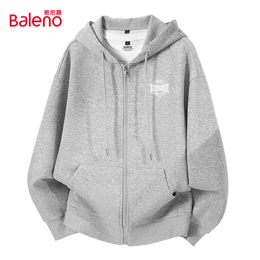 Baleno кардиган толстовка мужской американский тренд повседневный спортивный топ с капюшоном мужское повседневное свободное пальто большого размера мужская весна и осень