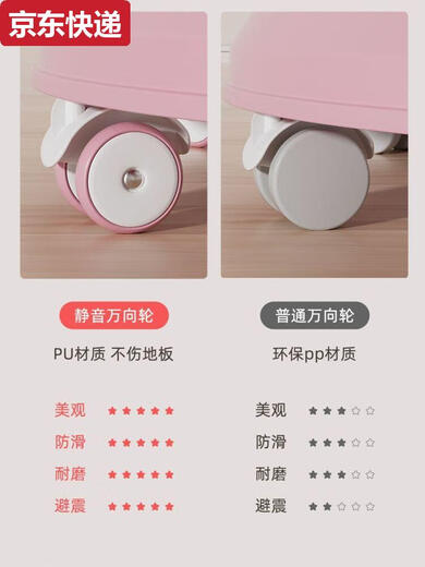 蓝彩何婴儿学步车7档调节音乐多功能防o型腿防侧翻可折叠宝宝助步起步车 蓝色音乐灯光+普通万向轮