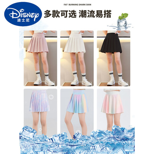 Disney (Disney) Девушка -юбка для теннисной юбки детская летняя осенняя юбка брюки Большие дети плиссированные юбки костюма Jk Sport