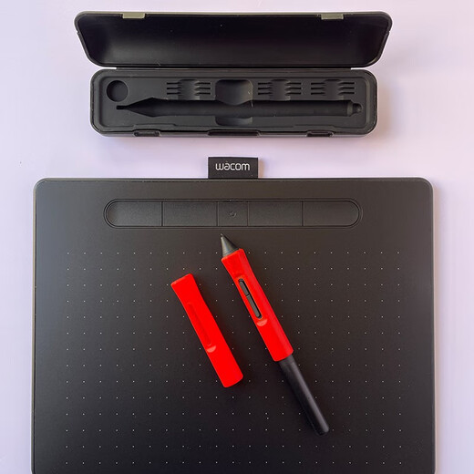 
WACOM original digital pen set CTL672 472 4100 6100 pressure-sensitive pen anti-fall anti-slip thickened pen holder CTL6100/4100 black pen set 0x0cm