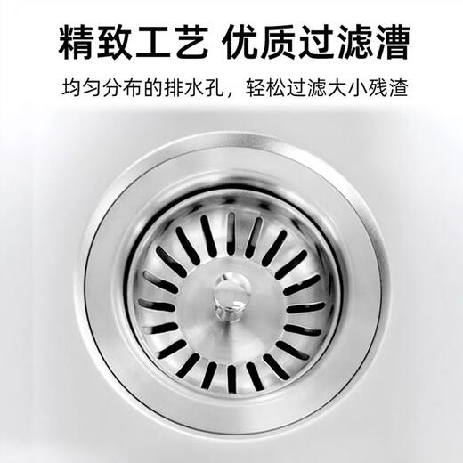 科勒水槽厨房单槽小户型台上台下式洗菜盆洗碗池3884T-C K-3884T-C-NA