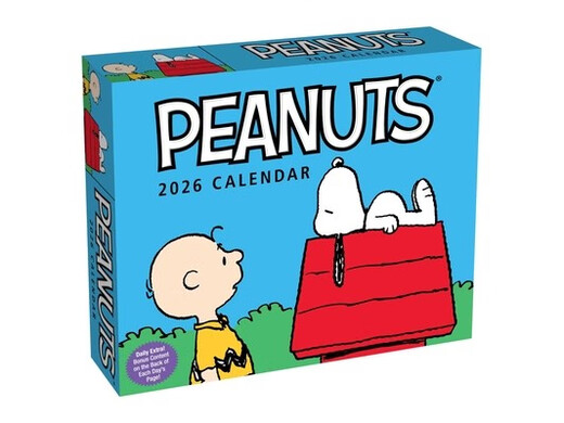 花生漫画2026日历 每天一页 史努比 Peanuts* 2026 Day-to-Day Calendar 英文原版进口台历 Charles M. Schulz 新年礼物 Snoopy