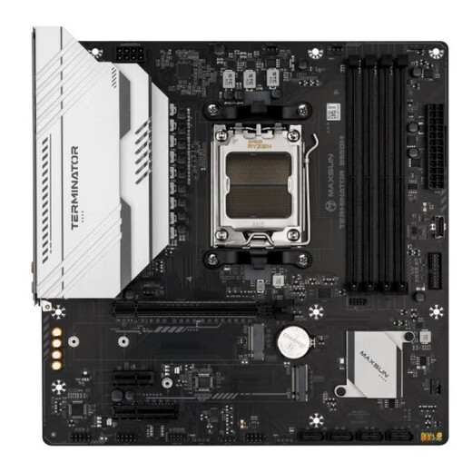 MAXSUN MS Challenger/Terminator B650M/B850M DDR5 поддерживает процессор AMD AM4/AM5 для компьютерных игр, новая материнская плата для настольных ПК с Wi-Fi MAXSUN Terminator B650M D5