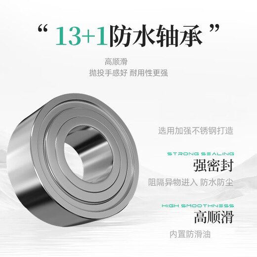 Feiyuejia small golf long-range fishing spinning wheel screw-in tilt-mouth freshwater oblique mouth micro-object metal spinning wheel silver CC3000 type - left and right hand interchangeable