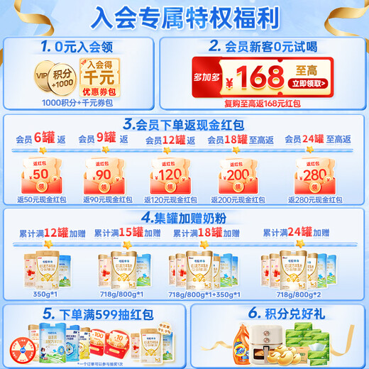 Conobel Dogado Children's Formula Goat Milk Powder 3 Stages 12-36 Month-old Baby Goat Milk Powder 3 Stage 718g Conobel 3 Stage 718g*3