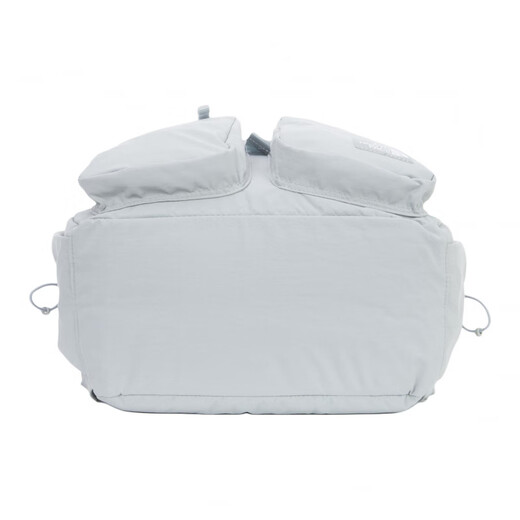 North Face Breeze Fashion Logo Sac à dos en nylon imprimé pour les femmes gris gris froid gris
