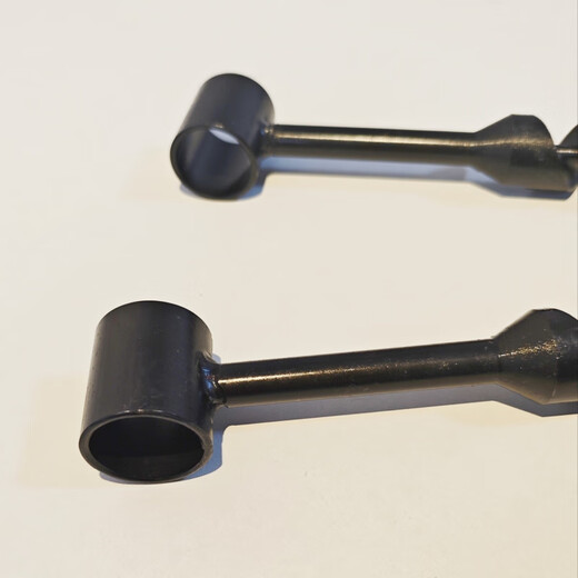 An Junsheng hand screw drill, manual woodworking drill, extended twist drill bit, outdoor deep hole opener, reamer, hand drill punch, length 260mm, diameter 13mm (without wooden stick), outdoor woodworking hole opener, hand screw type