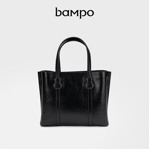 Banpo decoration (bampo) Banpo head layer cowhide small tote bag portable 2024 new counter commuting texture one-shoulder crossbody bag windbreaker gray 164