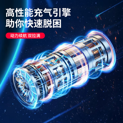 LINGCHEN car air pump wireless car electric air pump tire car inflatable portable automatic tire pressure measurement