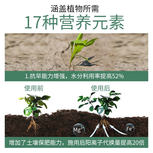 Money tree type compound fertilizer for rooting and strong seedlings, shiny leaves for potted plants, organic granular nutritional slow-release low chlorine fertilizer, 20 packs, individually packaged - with trial pack