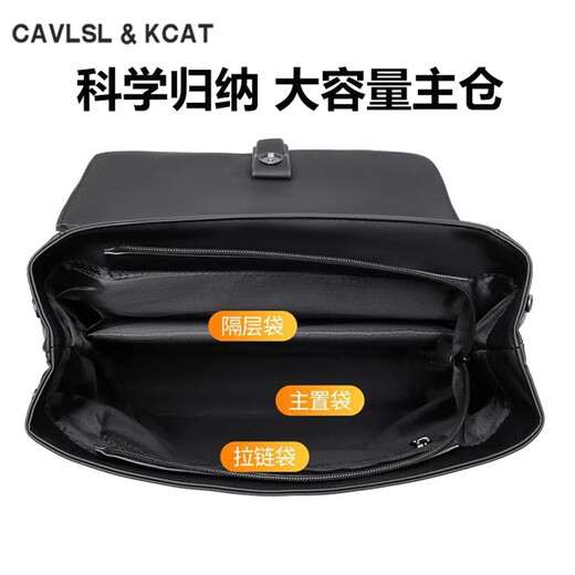 Mochila Cavlslkcat mochila para hombres mochila comercial Computer Bag de viajes de viajes Bolsa de viajes High School College Bag Black 15 pulgadas 32*11*42cm