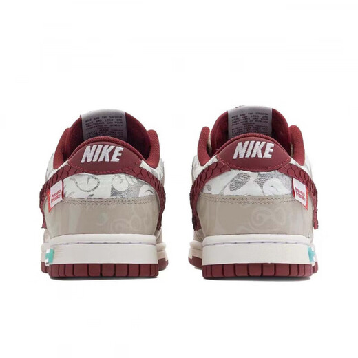 耐克（NIKE）球鞋定制 Dunk Low 熊猫恶作剧 游龙则灵 酣春 板鞋 DD1391-601(TeamH-男款酣春S-BO 40.5