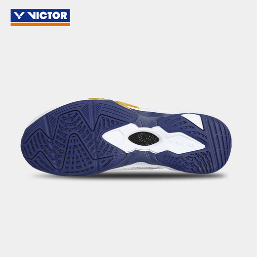 Victor Badminton Shoes Victory 9200cHP New Product 25 Years Breathable Shock Absorbing Anti-Slip Sports Training Competition Professional Shoes 9200cHP AB Bright White/Standard Blue 43