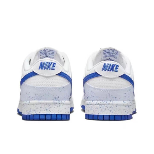 耐克（NIKE）球鞋定制 Dunk Low蓝鲸手绘涂鸦字母潮流减震低帮板鞋 35.5 支持鉴定假一赔三 19 DH9765-105女款 定制款不退不