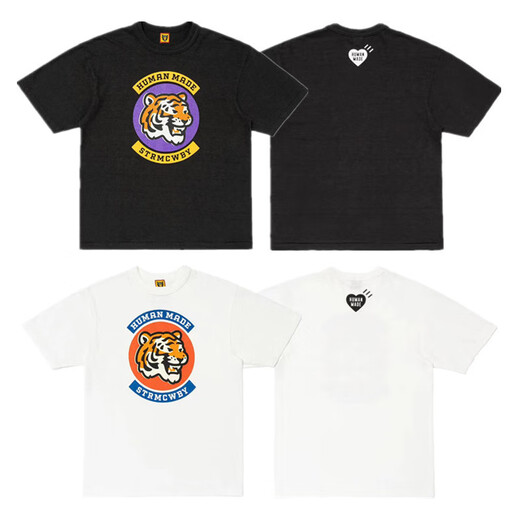 Lee Kids Japanese Retro English Letters Cartoon Imprimé à manches courtes à manches courtes en bambou T-shirt en vrac 3890 noir M