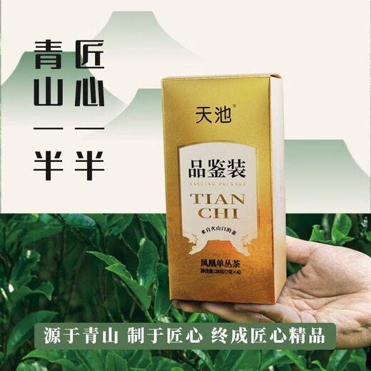 天池1392凤凰单枞茶四大香型正宗潮州鸭屎香单丛茶青山品鉴装28g 4泡*7克（青山精品）