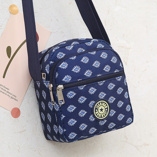 New spring bag fabric crossbody bag coin purse mini small crossbody bag women's mobile phone bag three pull small handbag Yunzhi 2016 black