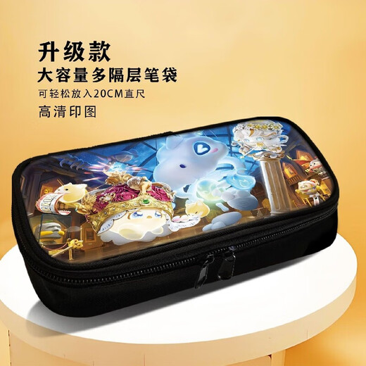 
Beijia New Fashion Egg Party Primary School Pencil Boy Multifunctional Cool Pencil Boy Canvas Stationery Boy Junior High School Boy Pencil Boy Stationery Bag Student Stationery Pencil Boy Stationery Bag SC14381 Large Capacity Multifunctional Anti-fall and wear