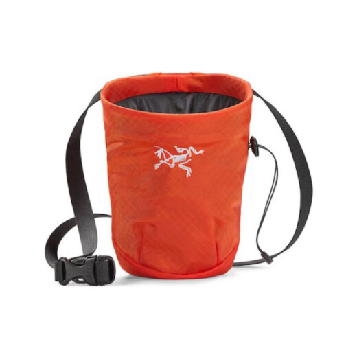 始祖鸟（ARC'TERYX）ION CHALK 纯色品牌标志印花抽绳开合 尼龙 水桶包腰包 大号 男女 大号