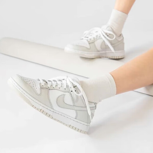 
Nike NIKE men's shoes women's shoes summer new Dunk Low couple's sneakers fashionable and versatile low top casual shoes for women DD1503-103/DD1391-103 35.5 (GS)