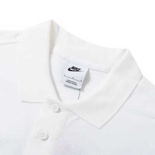 
Nike (NIKE) T-shirt New summer sportswear Golf casual running short-sleeved cotton lapel breathable POLO shirt FN3895-100-white cotton-main recommendation S (165/84A)