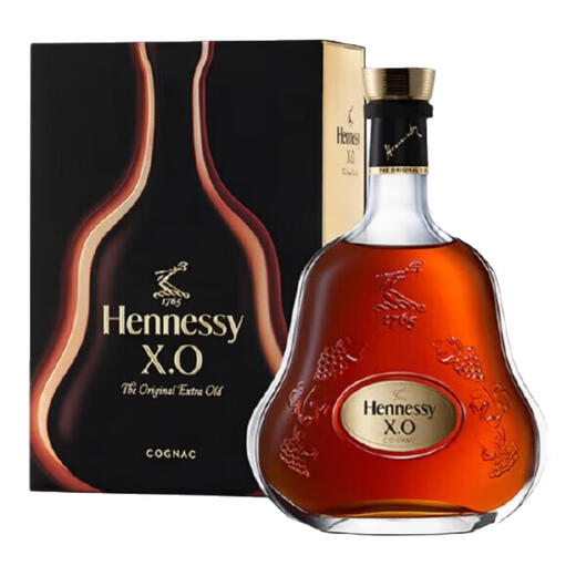 轩尼诗（Hennessy）XO 法国干邑白兰地原瓶原装进口洋酒带盒 （海外版） 新款轩尼诗XO1000mL1瓶 海外版