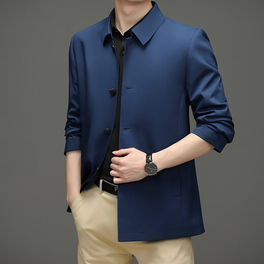 Dvhnmk Brand Men's Men's Men's Spring и осень нового стиля Business Casual High-end Late Jacke