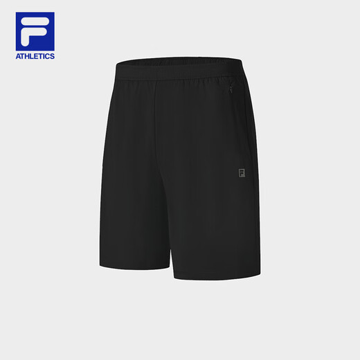 FILA 斐乐官方男士针织短裤2025秋季跑步健身运动基础五分裤