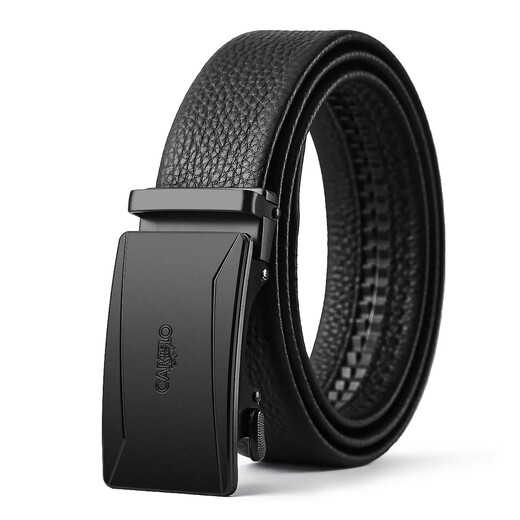 Cardile crocodile men's belt business fashion first-layer cowhide belt casual automatic buckle trouser belt as a New Year gift for boyfriend