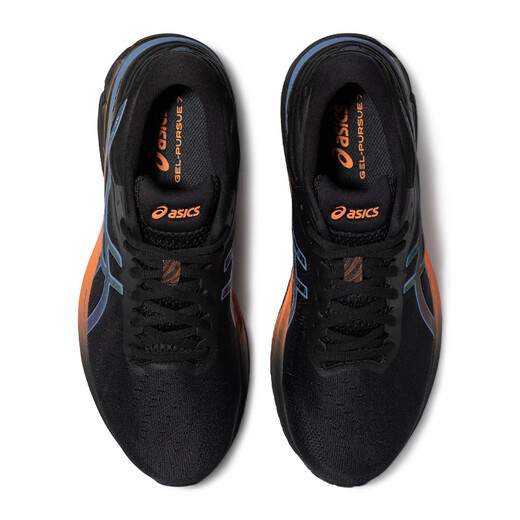 ASICS men's cushioned and breathable running shoes GEL-PURSUE 7 black 42.5