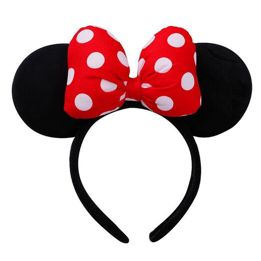Maimed Shirley Rose Disney headband bow amusement park photo hair accessories Mickey headband Duffy Bear Lingnabe hair accessories classic Mickey Mouse headband
