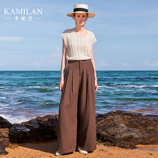 Kamilan Hollow Lose Mode Frauenpullover 2025 Sommer Neues Design Ärmel und schickes Top Off White S