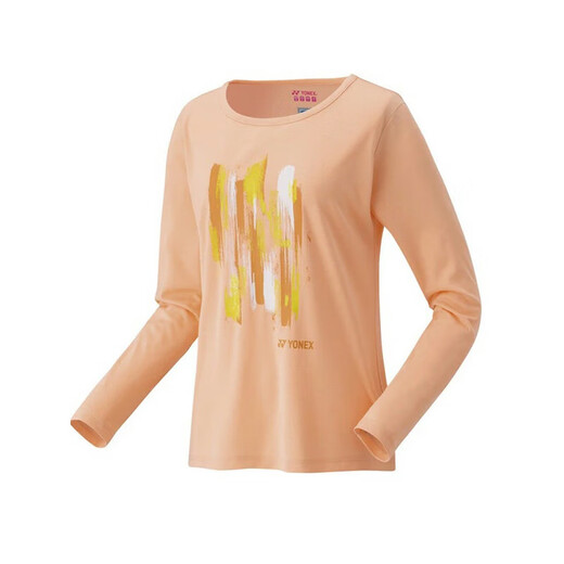 YONEX Women's Long Sleeve T-shirt Outdoor Sports Top Women's Sweat-absorbing Quick Drying Cool 16813 (590) Felt Blue S