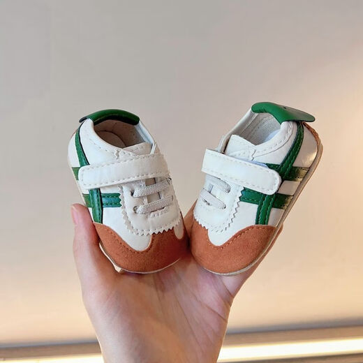 Midur printemps et automne 0-1 ans homme et femelle mâle et femelle 6-9 mois chaussures de bébé à fond doux.