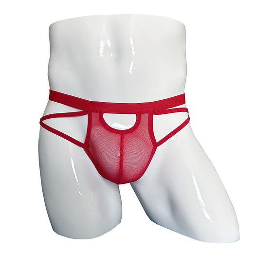 Lism sexy ropa interior pantalones thong de hombres sexy calzones de ropa interior sexy mesh transparente de personalidad de personalidad expuesta