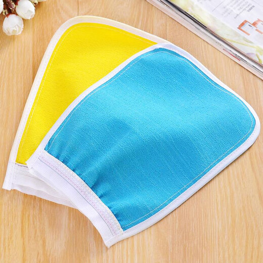 Single-layer bath towel, mud rub artifact, double-sided bath towel, random color, double-sided bath towel, 1 piece