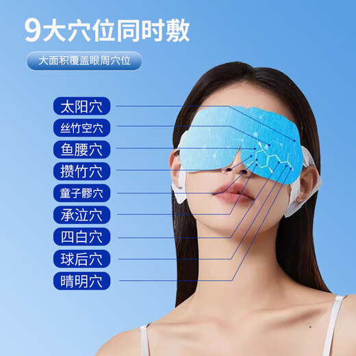 Younuokang ice compress eye mask lutein eye patch cold compress fatigue eyes dry eyes blurred vision to improve eye fatigue [30 patches for periodic installation] Cool ice compress eye patch sleeping shade sleep students and teenagers 10 patches/bags