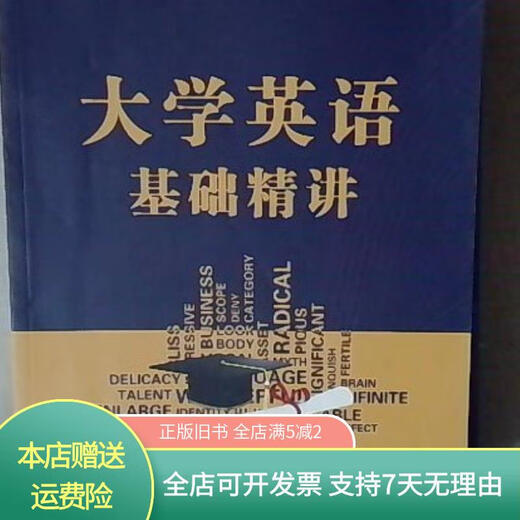 [正版旧书]D12164大学英语基础精讲 同济大学出版社