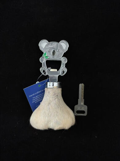 Ouoety Kangaroo Bierflaschenöffner Känguroo Eierflasche Opener Australien Personalisierte Geschenkreise -Reisebericht 1047ff handgefertigt in Australien/Special