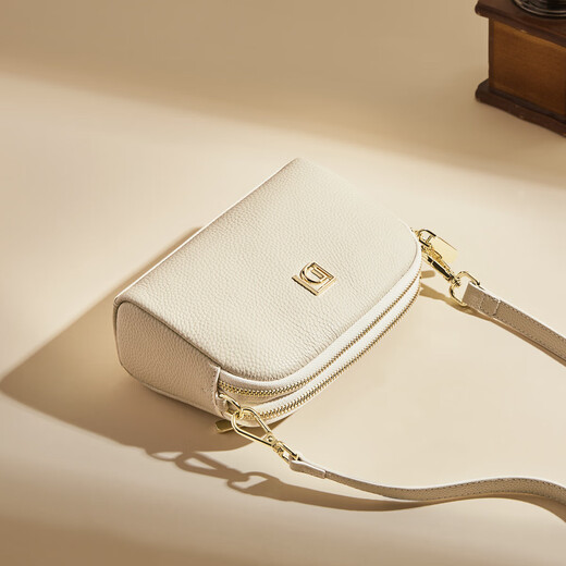 Golden Fox (Foxer) Top-Layer Cowide Women's Bag Damenbeutel Großkapazität Einschuldes Handy-Mobiltelefon Crossbody-Tasche Joint Teacher's Day Geburtstagsgeschenk