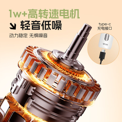 Double gun (Suncha) milk frother, egg beater, coffee frother, milk frother, hand-held small electric stirrer