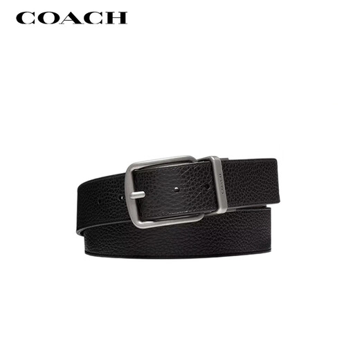 
CoaCH (COACH) [Brand Direct Supply] Men's Classic Pin Class Double-Side Use Wide Belt Belt Qixi Gift Gift Gift for Boyfriend