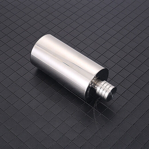 YH new 304 stainless steel wine bottle thickened all-steel liquor bottle outdoor portable bottle 1 Jin Jin equals 0.5 kg 2 Jin Jin equals 0.5 kg Wine set 2 Jin Jin equals 0.5 kg Thickened 304 sanded cylinder without accessories