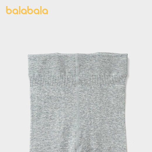 Bala Bala One children's pantyhose leggings women's dance socks thin velvet elastic warm single pack gray tone 00322 12-18 years old 170cm