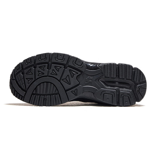 
Camel (CAMEL) men's shoes retro jogging breathable cushioning casual sports shoes K15C09L7029 black/silver white 45