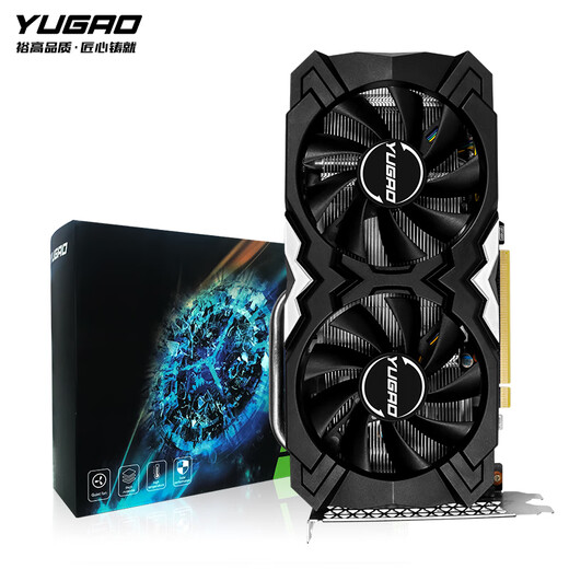 裕高GTX1070/RTX2060S/2070/2080Ti/3060Ti/3070台式独立显卡全新盒装设计渲染学习黑神话悟空游戏显卡 【全新盒装】GTX1660Ti 6G银狐2X