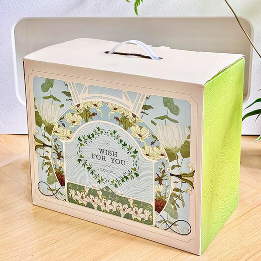 Ingrid's birthday gift is practical and high-end, a gift for girls to meet their best friends, a gift for elders, glass water cup health set, souvenir, health pot set, gift box 1 piece