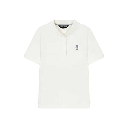 Teenie Weenie [Cool] ours Polo féminin 2025 Été Nouveau T-shirt à manches courtes simples