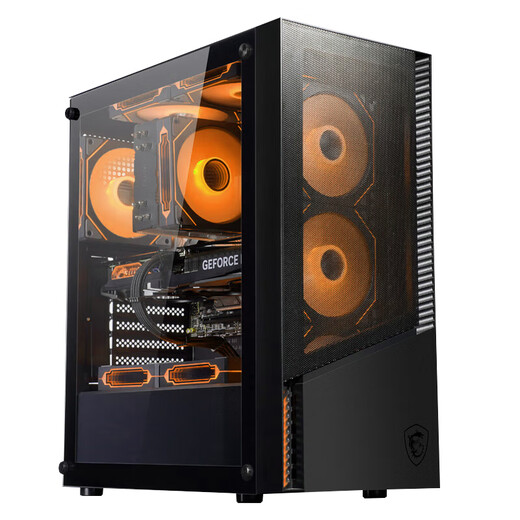 MSI AMD Ryzen 5 5600/7650GRE/9060XT/5060 independent display desktop assembly machine game e-sports office delta mobile computer host DIY complete machine assembly configuration two R5 5600+RX6500XT