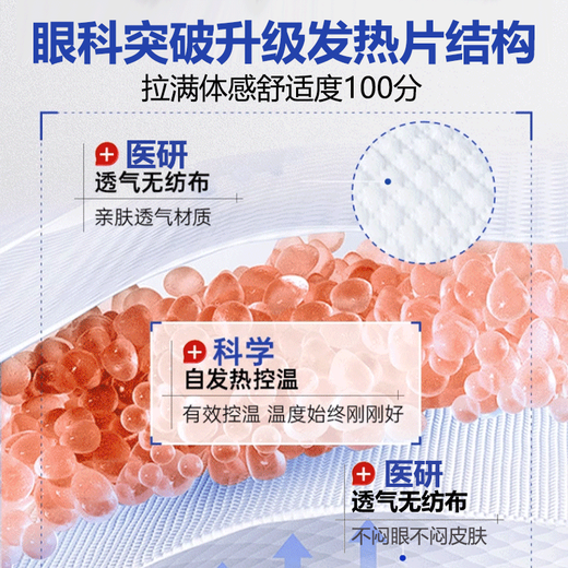 British drops of lutein steam eye mask 30 pieces hot compress eye mask to relieve eye fatigue and swelling eye care